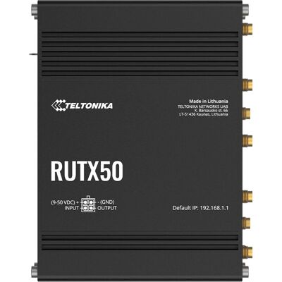 Teltonika RUTX50 Industriell 5G Router - Trådlös Router Teltonika RUTX50 Industriell 5G Router - Trådlös Router