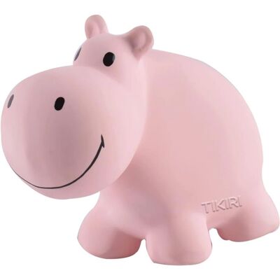 Anneau de Dentition Hippo en Caoutchouc Naturel - Tikiri - Publicité Anneau de Dentition Hippo en Caoutchouc Naturel - Tikiri - Publicité
