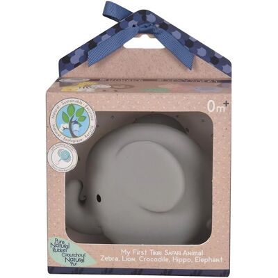 Tikiri Gummi Elefanten Spielzeug - Natürlich, Sicher, Geschenkbereit Tikiri Gummi Elefanten Spielzeug - Natürlich, Sicher, Geschenkbereit