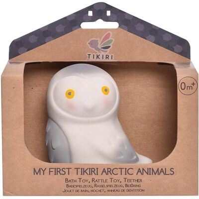 Tikiri Naturlig gumm Snowy Owl Badespill & Rangleleke Tikiri Naturlig gumm Snowy Owl Badespill & Rangleleke