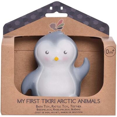Giocattolo da masticare Tikiri Arctic Pinguino con sonaglio - Giocattolo da bagno Giocattolo da masticare Tikiri Arctic Pinguino con sonaglio - Giocattolo da bagno