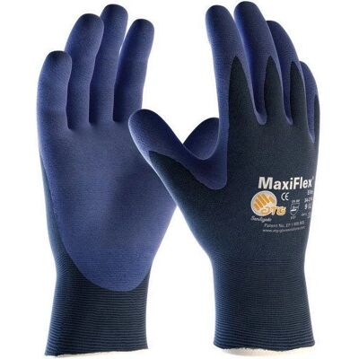 ATG MaxiFlex Elite Arbeidshansker - Blå/Blå - EN 388 ATG MaxiFlex Elite Arbeidshansker - Blå/Blå - EN 388