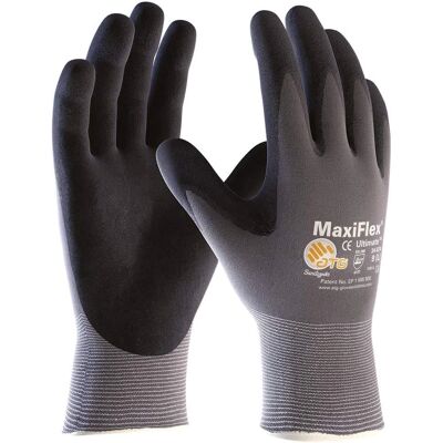 ATG Handschuhe MaxiFlex Ultimate - Nylon, Größe 11, Grau/Schwarz - Handschuhe ATG Handschuhe MaxiFlex Ultimate - Nylon, Größe 11, Grau/Schwarz - Handschuhe