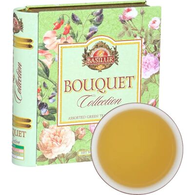 Basilar tea - Zöld és Sencha ízesített tea - Könyv ajándékcsomag Basilar tea - Zöld és Sencha ízesített tea - Könyv ajándékcsomag
