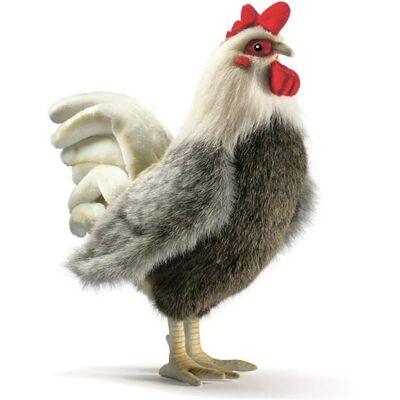 Hansa Creation Coq Debout en Peluche 30cm - Jouet en Peluche - Publicité Hansa Creation Coq Debout en Peluche 30cm - Jouet en Peluche - Publicité