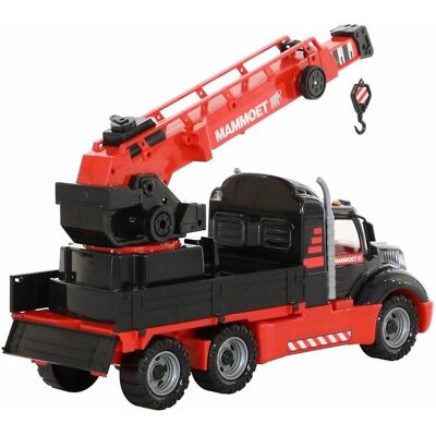 Polesie Spielzeug LKW Kranwagen - Drehbarer Glasteller 59,5 cm Rot Polesie Spielzeug LKW Kranwagen - Drehbarer Glasteller 59,5 cm Rot