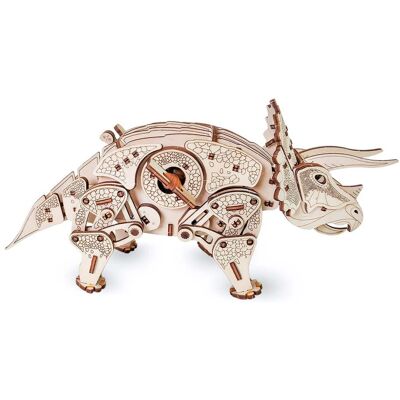 Eco Wood Art Triceratops 3D Puzzle - Mechanisches Modell, 283 Teile Eco Wood Art Triceratops 3D Puzzle - Mechanisches Modell, 283 Teile