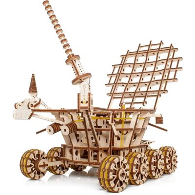 Eco-Wood-Art Lunar Rover 3D Holzmechanisches Modell Braun Eco-Wood-Art Lunar Rover 3D Holzmechanisches Modell Braun