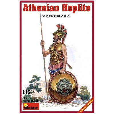 Mini Art Athenian Hoplite V century B.C. - Model figures - 1:16 scale Mini Art Athenian Hoplite V century B.C. - Model figures - 1:16 scale