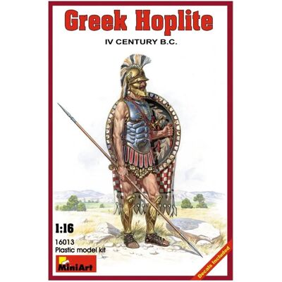 Mini Art Hoplite Grec en Échelle 1:16 - Publicité Mini Art Hoplite Grec en Échelle 1:16 - Publicité