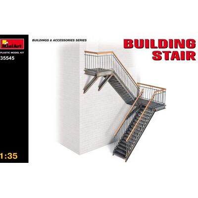 Mini Art Building Stair - 1/35 Scale Model Mini Art Building Stair - 1/35 Scale Model