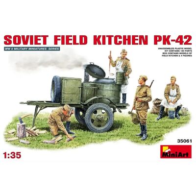 Mini Art Szovjet Hadi Konyha KP-42 - Modellkészlet - 1:3 Mini Art Szovjet Hadi Konyha KP-42 - Modellkészlet - 1:3