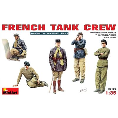 Mini Art Francia TANKSÁLLÓ FIGURA - 1:35 skála Mini Art Francia TANKSÁLLÓ FIGURA - 1:35 skála
