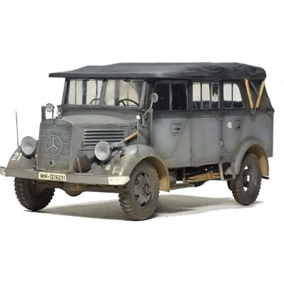 Mini Art L1500A (Kfz.70) Deutsches Personalauto Militärmodell - 1:35 Mini Art L1500A (Kfz.70) Deutsches Personalauto Militärmodell - 1:35