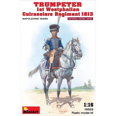 Mini Art Westfalia Kuirassier Trumpeter 1:16 - Figurer Mini Art Westfalia Kuirassier Trumpeter 1:16 - Figurer