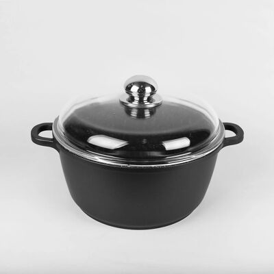 Feel Maestro MR-4624C - 4,4 L - Okrągły - Czarny - baking dish Feel Maestro MR-4624C - 4,4 L - Okrągły - Czarny - baking dish