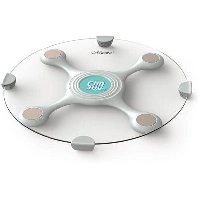 Feel-Maestro MR1820 - Personenwaage, Transparent, 150 kg Feel-Maestro MR1820 - Personenwaage, Transparent, 150 kg