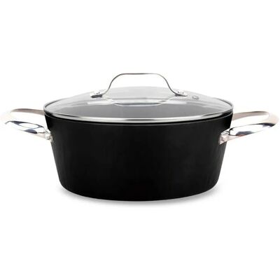Ollas Maestro - 20cm de inducción con tapa - Negro Ollas Maestro - 20cm de inducción con tapa - Negro