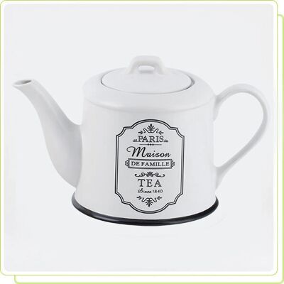 Tè in ceramica Maestro - 800ml Bianco Tè in ceramica Maestro - 800ml Bianco