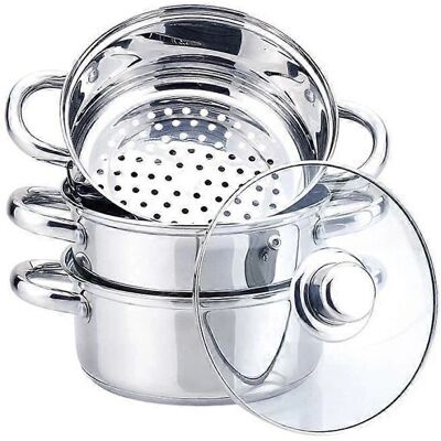 Feel Maestro MR-2900-20 Edelstahl Pfanne - 20 cm Durchmesser Feel Maestro MR-2900-20 Edelstahl Pfanne - 20 cm Durchmesser