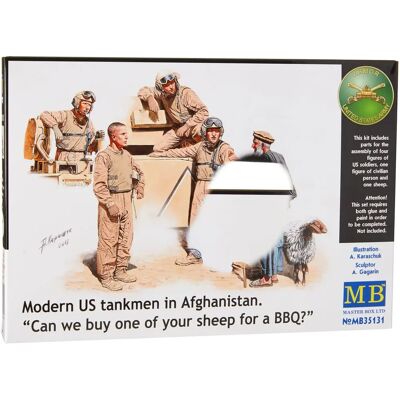 Master Box US Tankmen 1/35 - Modellfiguren Master Box US Tankmen 1/35 - Modellfiguren