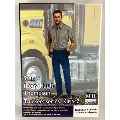 Master Box Truckers Series Stan Long Haul 1:24 Modellfiguren Master Box Truckers Series Stan Long Haul 1:24 Modellfiguren