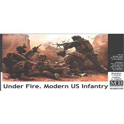 Master Box US Infanterie 1/35 - Modellfiguren Master Box US Infanterie 1/35 - Modellfiguren