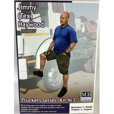 Master Box Jimmy Tex Heywood 1:24 Modellfiguren Master Box Jimmy Tex Heywood 1:24 Modellfiguren