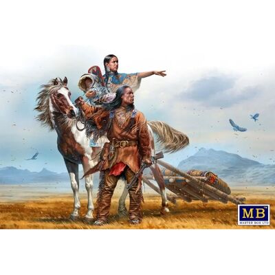 Master Box Indianerkriege Figur - Modellfiguren 1:35 Master Box Indianerkriege Figur - Modellfiguren 1:35