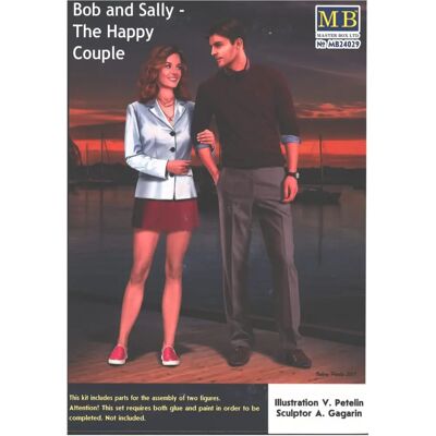 Master Box 1/24 Historische Figur - Bob & Sally - Das Glückliche Paar Master Box 1/24 Historische Figur - Bob & Sally - Das Glückliche Paar