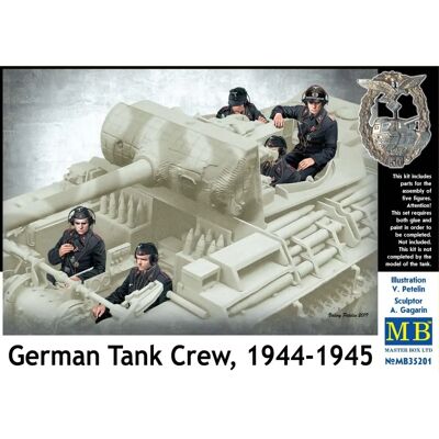 Master Box Deutsches Panzerbesatzung 1:35 - Modellfiguren Master Box Deutsches Panzerbesatzung 1:35 - Modellfiguren