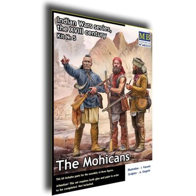 Master Box The Mohicans Indian Wars 18. Jahrhundert Bausatz Nr 5 - Historische Figuren Master Box The Mohicans Indian Wars 18. Jahrhundert Bausatz Nr 5 - Historische Figuren