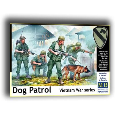 Master Box Vietnam War Serie Dog Patrol Modellbausatz - 2333238 Master Box Vietnam War Serie Dog Patrol Modellbausatz - 2333238