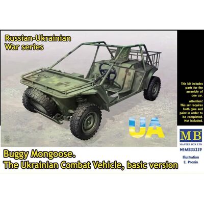 Master Box Buggy Mongoose - Ukrainisches Kampffahrzeug - 1:35 Modellbausatz Master Box Buggy Mongoose - Ukrainisches Kampffahrzeug - 1:35 Modellbausatz