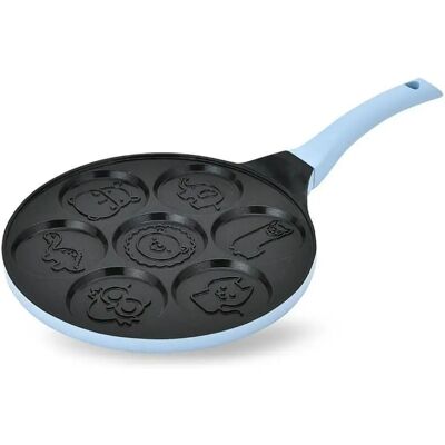Feel Maestro MR-1222-C CUTE Pfanne Blau Schwarz Aluminium - Crêpepfanne Feel Maestro MR-1222-C CUTE Pfanne Blau Schwarz Aluminium - Crêpepfanne