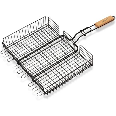 Maestro Grill Gitter - Doppelsteg Stahl 40x30cm für Barbecue Maestro Grill Gitter - Doppelsteg Stahl 40x30cm für Barbecue