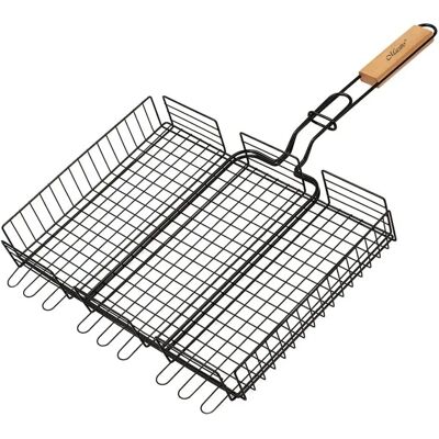 Maestro Grill Grade Grille en Acier Double - 25x30cm - Publicité Maestro Grill Grade Grille en Acier Double - 25x30cm - Publicité