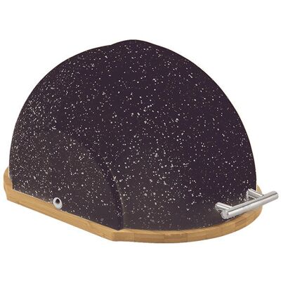 Feel Maestro MR-1678G Boîte à pain ovale Noire - Bread Box Feel Maestro MR-1678G Boîte à pain ovale Noire - Bread Box