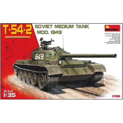Mini Art Sowjet T-54-2 Mitteltank-Set - 1:35 Maßstab Mini Art Sowjet T-54-2 Mitteltank-Set - 1:35 Maßstab