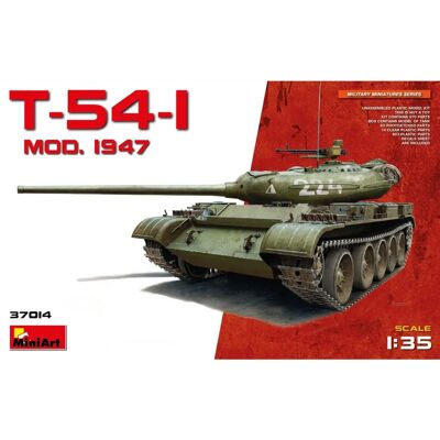 Mini Art Sowjetischer T-54-1 Bausatz - 1:35 Mini Art Sowjetischer T-54-1 Bausatz - 1:35