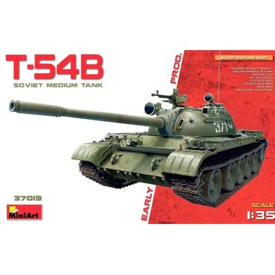 Mini Art T-54B Char Soviétique - Modèle 1/35 pour Adultes - Publicité Mini Art T-54B Char Soviétique - Modèle 1/35 pour Adultes - Publicité