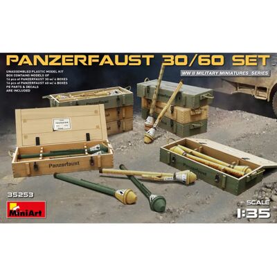 Mini Art Panzerfaust 30/60 Scale Model Kit - 1:35 Mini Art Panzerfaust 30/60 Scale Model Kit - 1:35
