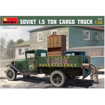 Mini Art Sowjetischer 1:35 Lastwagen & Figuren MT38013 - Militärmodell Mini Art Sowjetischer 1:35 Lastwagen & Figuren MT38013 - Militärmodell