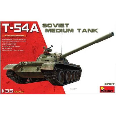 Mini Art Sowjet T-54A Militärmodell - 1:35 Mini Art Sowjet T-54A Militärmodell - 1:35