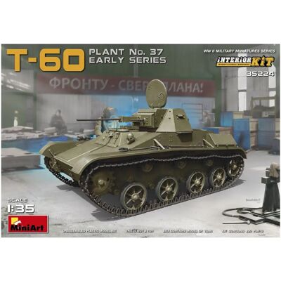 Mini Art T-60 Panzer Kit - Maßstab 1:35 Mini Art T-60 Panzer Kit - Maßstab 1:35