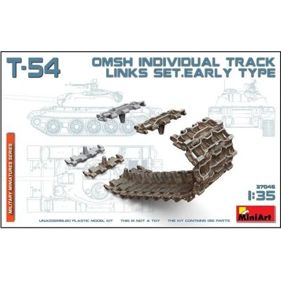 Kit de Modèle Mini Art T-54 OMSh russe - Échelle 1/35 - Publicité Kit de Modèle Mini Art T-54 OMSh russe - Échelle 1/35 - Publicité
