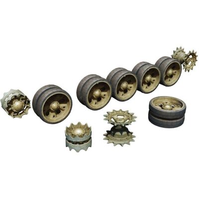 Mini Art Sowjet T-54, T-55 Räder Set - Militär Modellbausatz Mini Art Sowjet T-54, T-55 Räder Set - Militär Modellbausatz