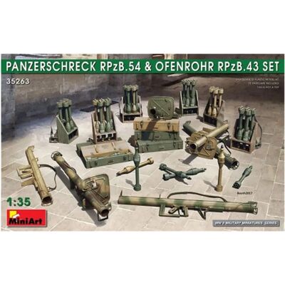 Mini Art Panzerschreck RPzB.54 & Sütőcső készlet 1/35 - Diorama kiegészítők Mini Art Panzerschreck RPzB.54 & Sütőcső készlet 1/35 - Diorama kiegészítők