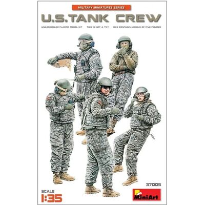 Mini Art US Panzer Crew 1/35 - Modellfiguren Mini Art US Panzer Crew 1/35 - Modellfiguren
