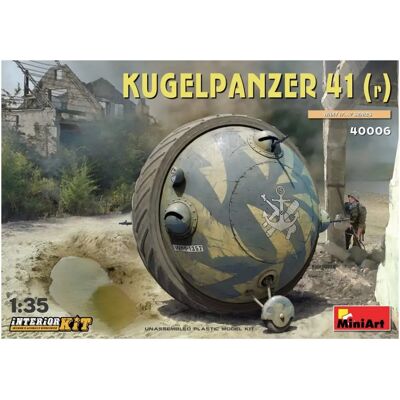 Mini Art Kugelpanzer 41 Kit Intérieur - Maquette Militaire Mini Art Kugelpanzer 41 Kit Intérieur - Maquette Militaire